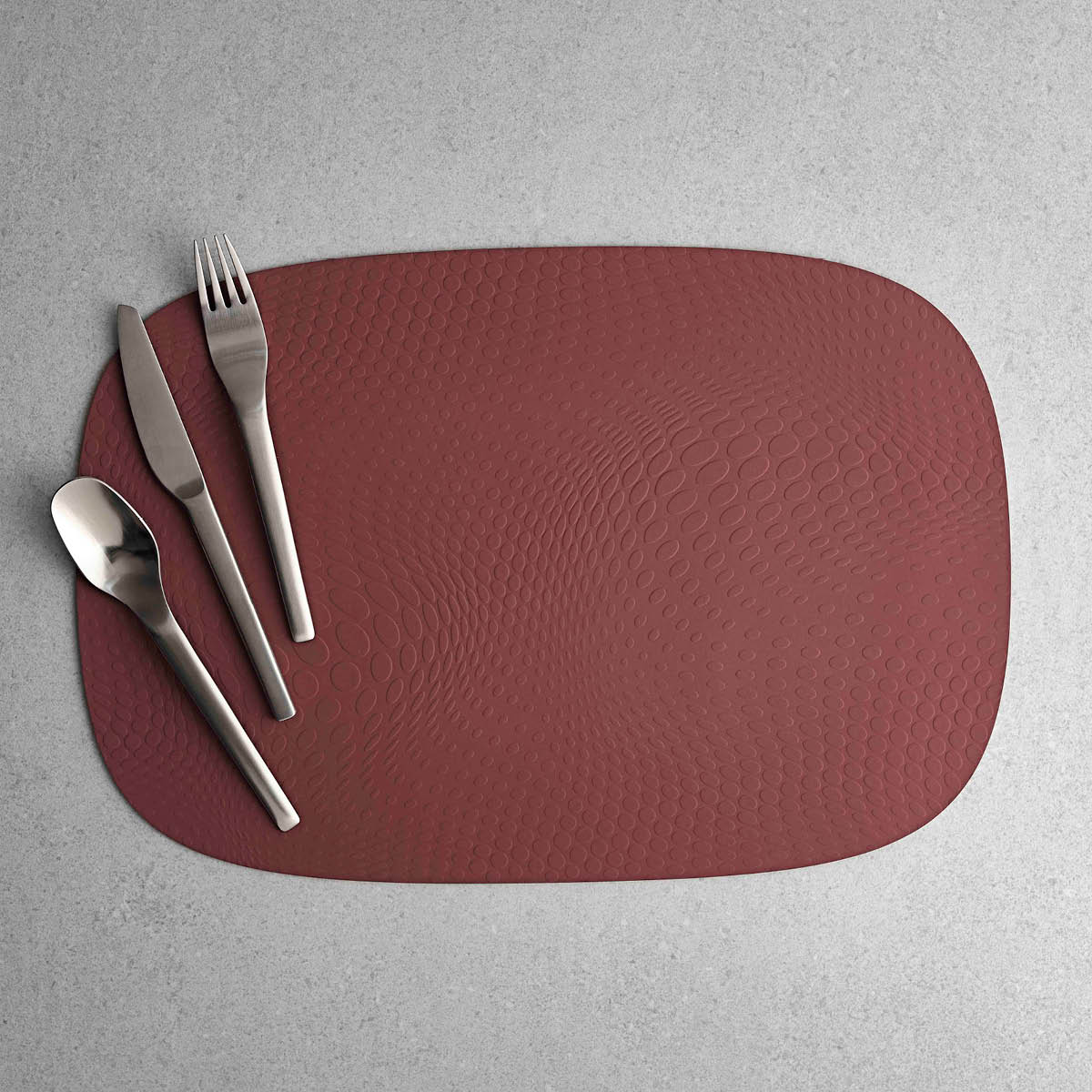 Karim Rashid Bordstablett 45x30,6 cm Bordeaux