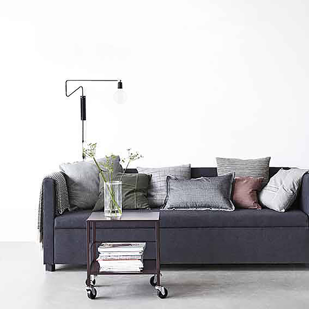 Swing Vägglampa 35 cm Svart