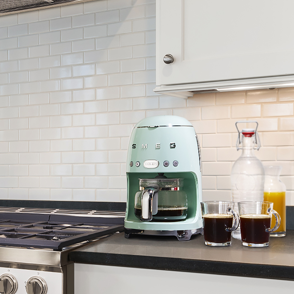 Smeg 50's Style Kaffebryggare Gr&ouml;n