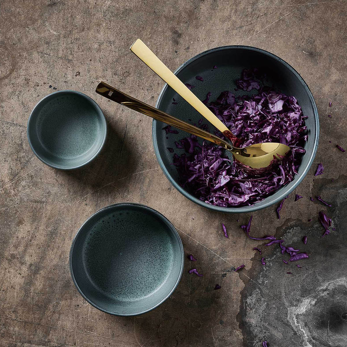 Raw Skålset 3 delar 19,5 cm Northern Green