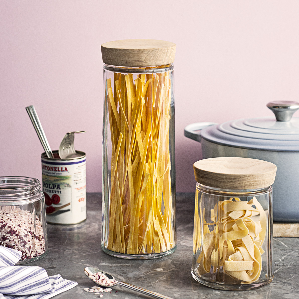 Grand cru Förvaringsburk 2,0L Svart