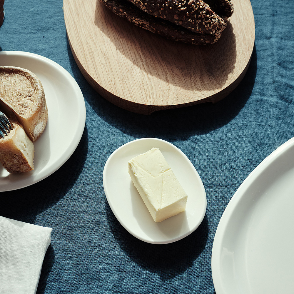 Raami Serveringsset 2 delar Vit