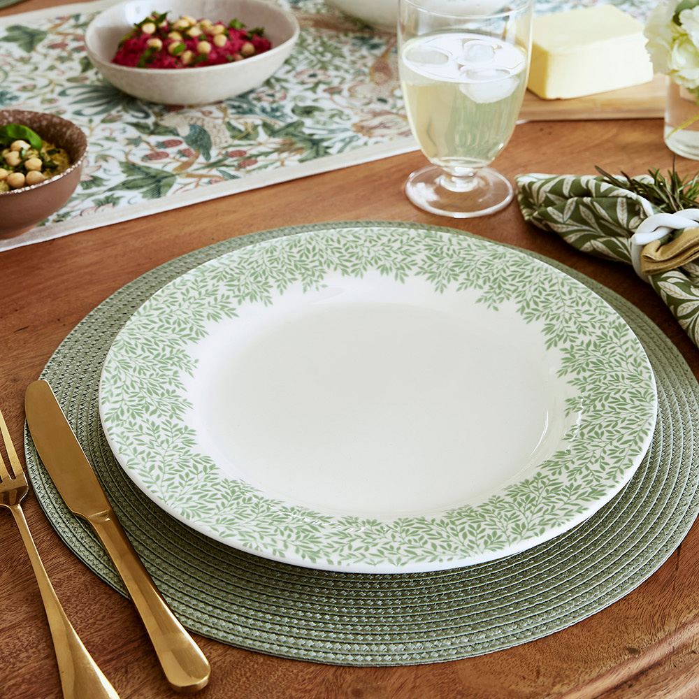 Morris & Co Tallrik Standen 28 cm Gr&ouml;n