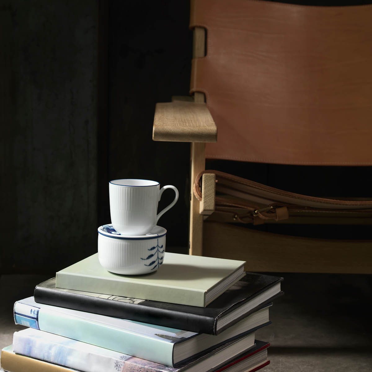 Blueline Mugg 28 cl 2-pack