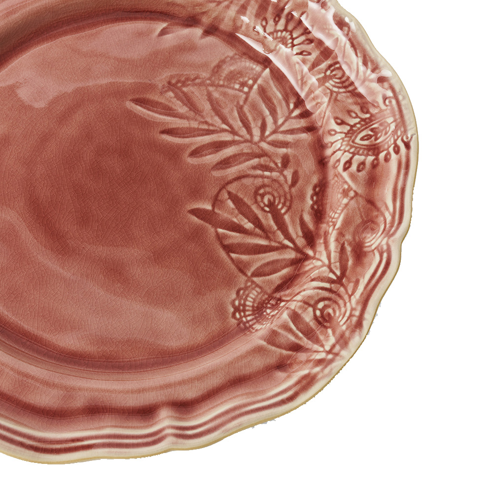 Arabesque Tallrik 28 cm Old Rose