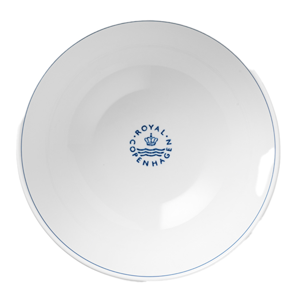 Blueline Sk&aring;l 21 cm Bl&aring;/Vit