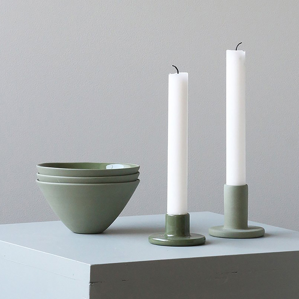 Bowl Skål 12 cm Mörkgrön