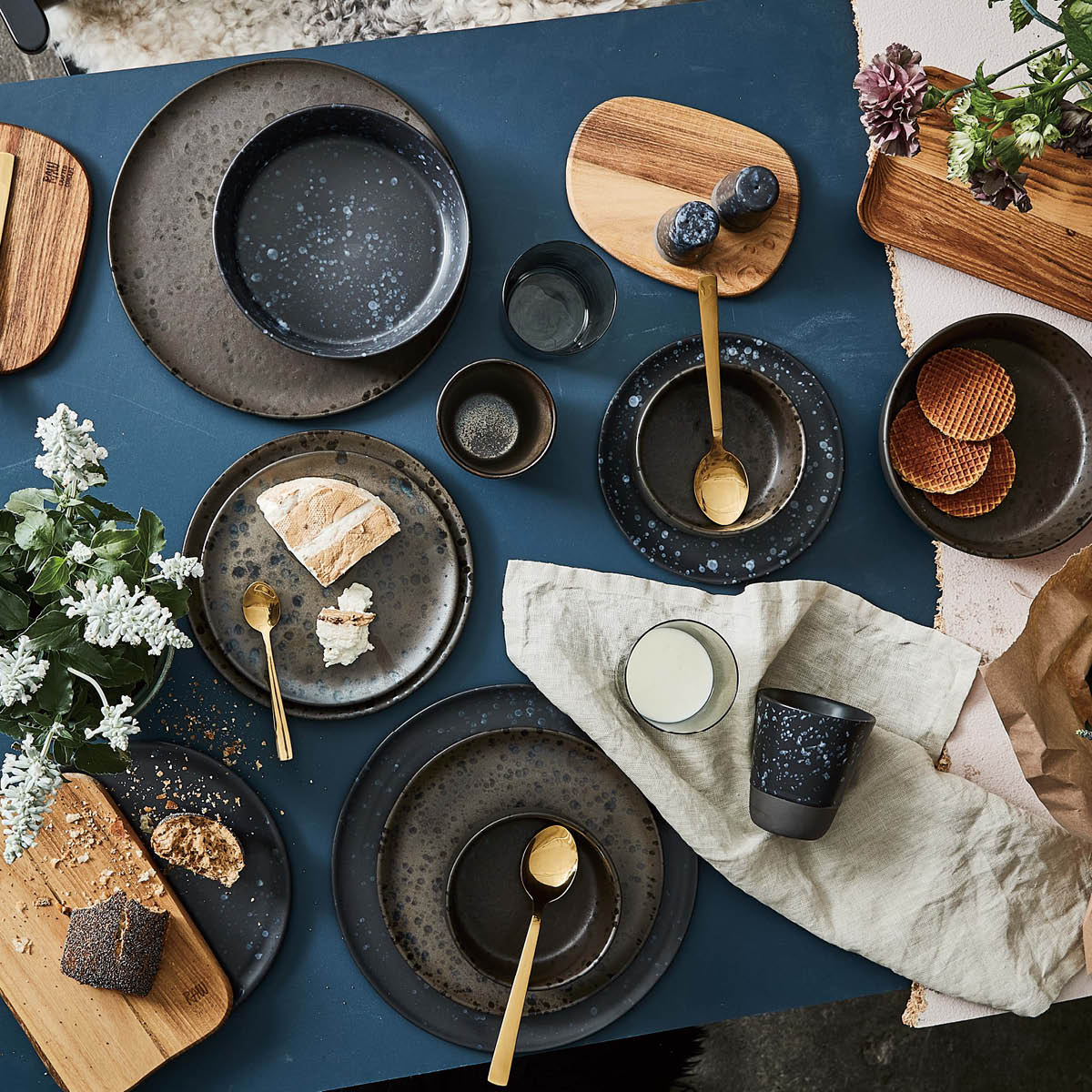 Raw Frukosttallrik 23 cm Nordic Black