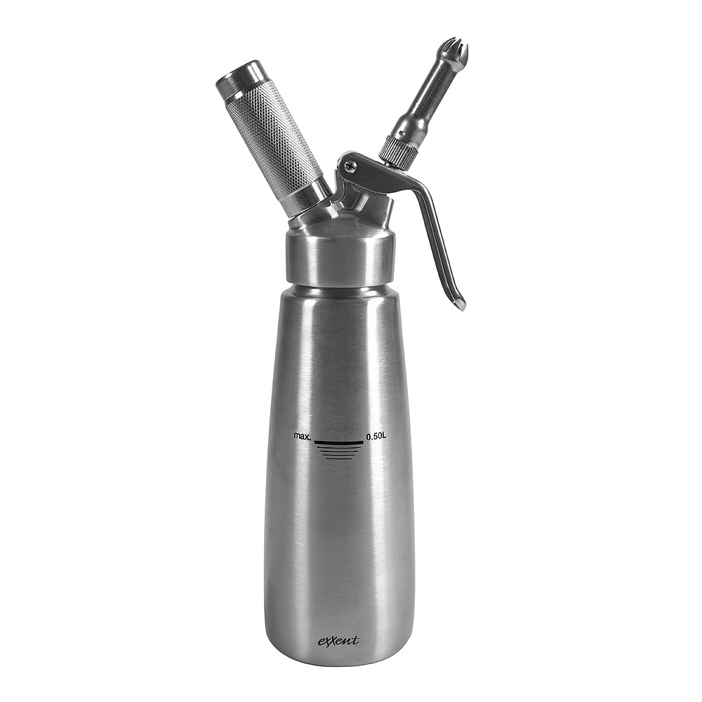 Gräddsifon 0,5 L Rostfri