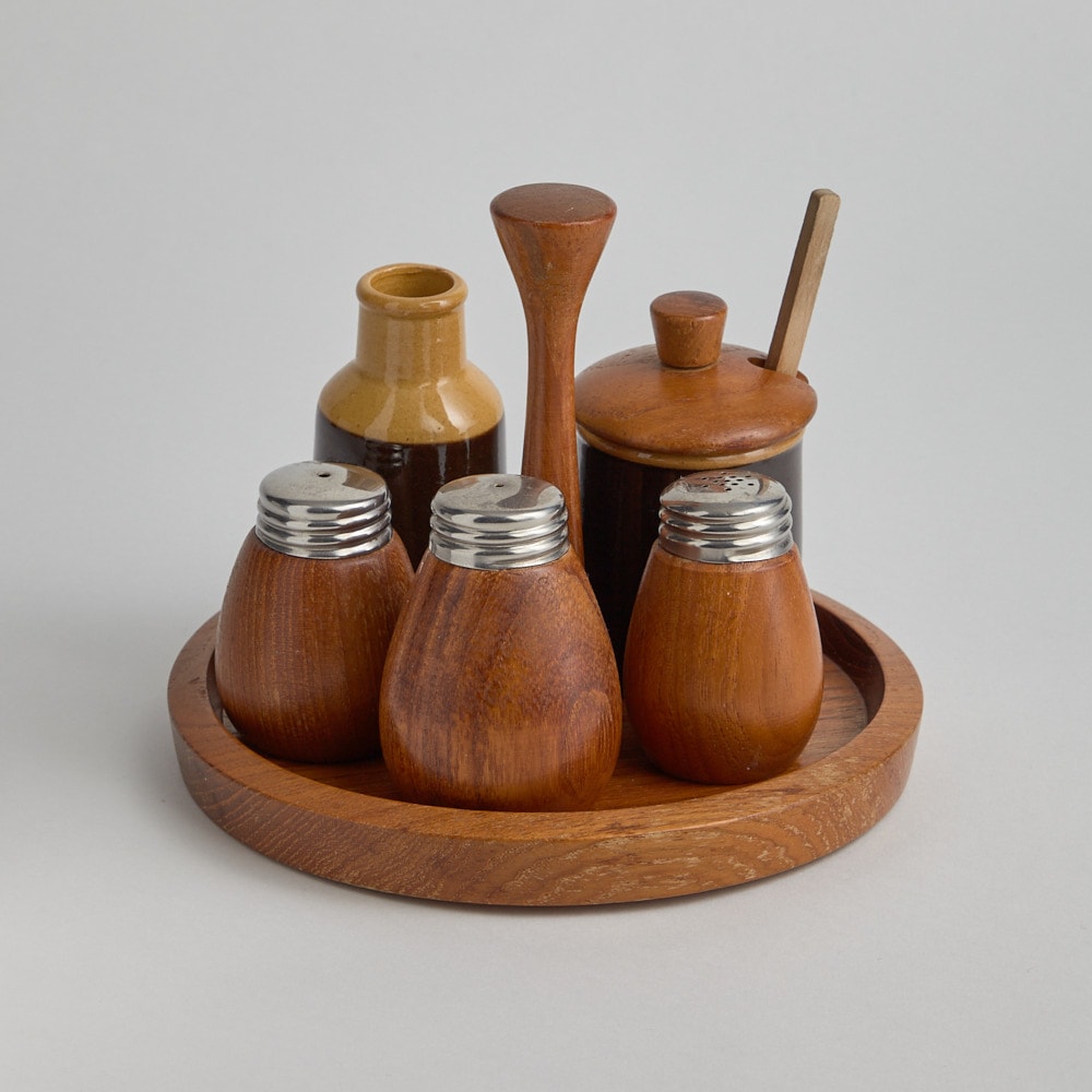 SÅLD Kryddställ från 1950-talet