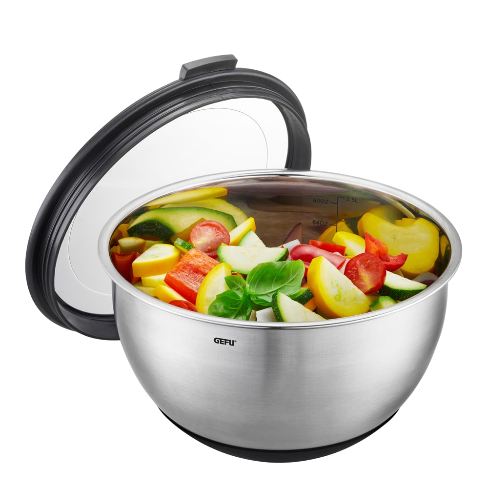 Muovo Skål/Lock Rostfri 20 cm