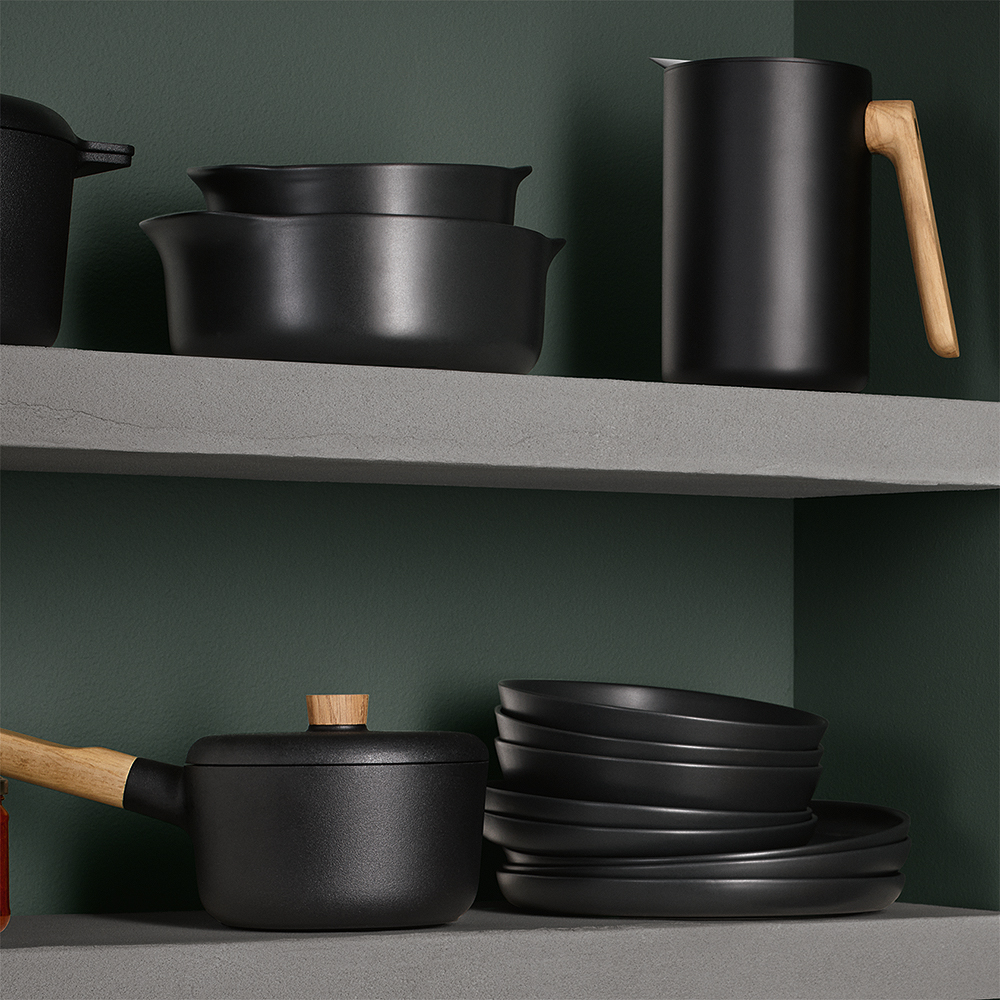 Nordic Kitchen Tallrik 21 cm Svart