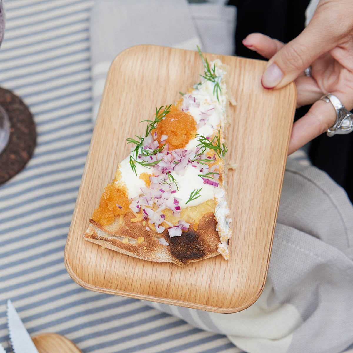 Hanna Tallrik 19 cm Rödek