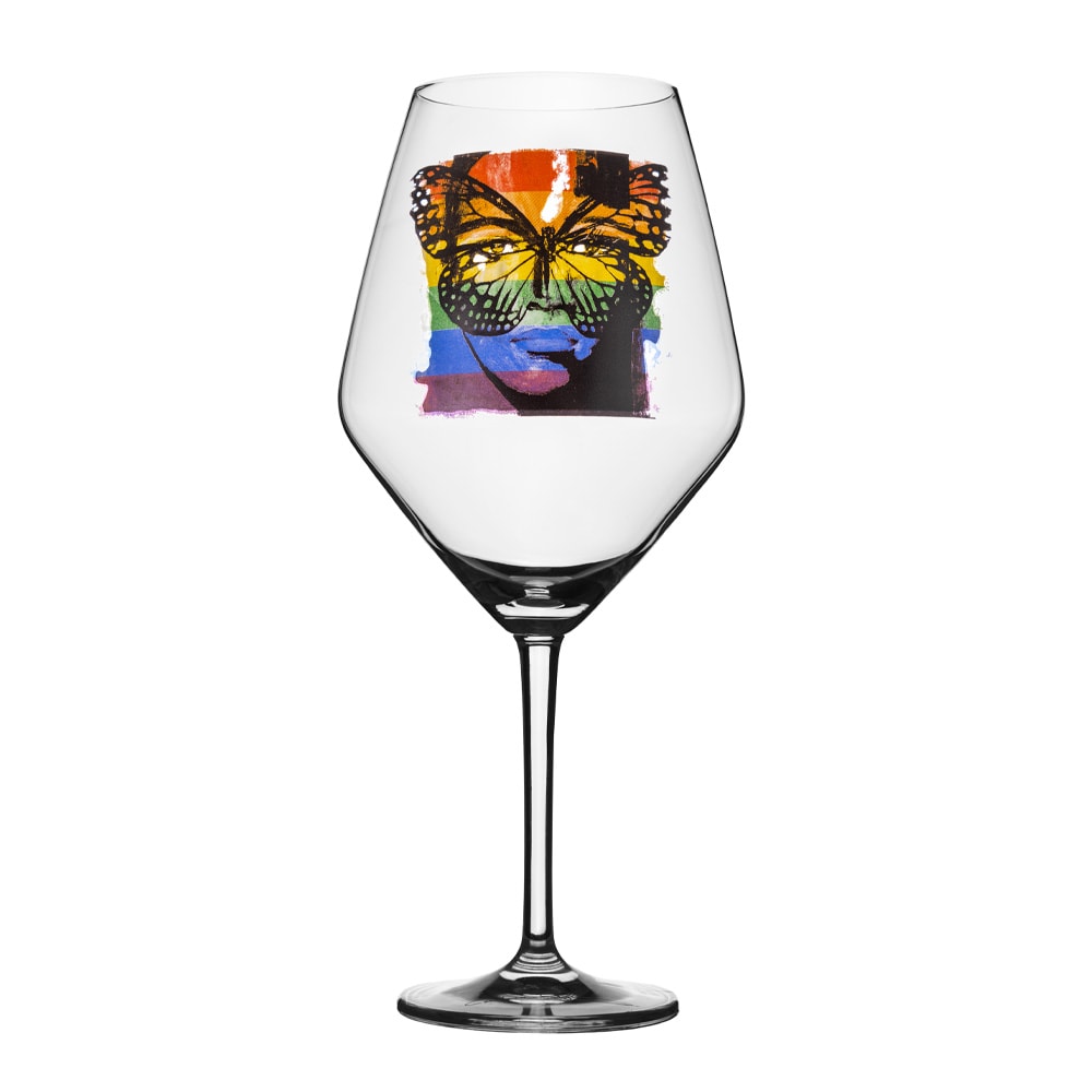 Vinglas Golden Butterfly HBTQ 75 cl Klar