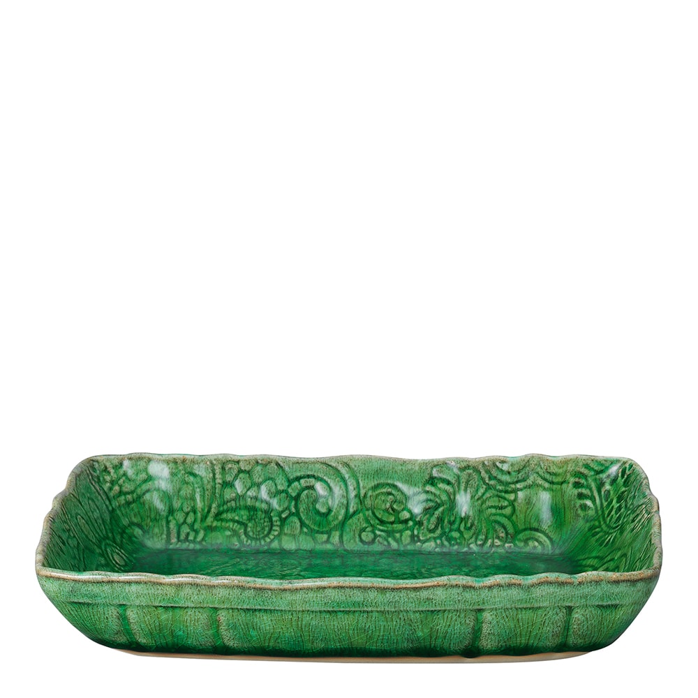 Arabesque Serveringsfat 23x15 cm Seaweed