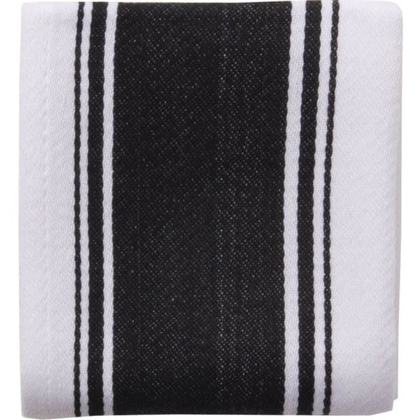 Love Colour Handduk 45x70 cm Svart/Vit