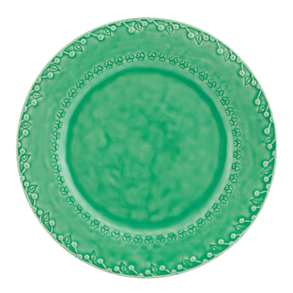 Flora Tallrik 29 cm Grön
