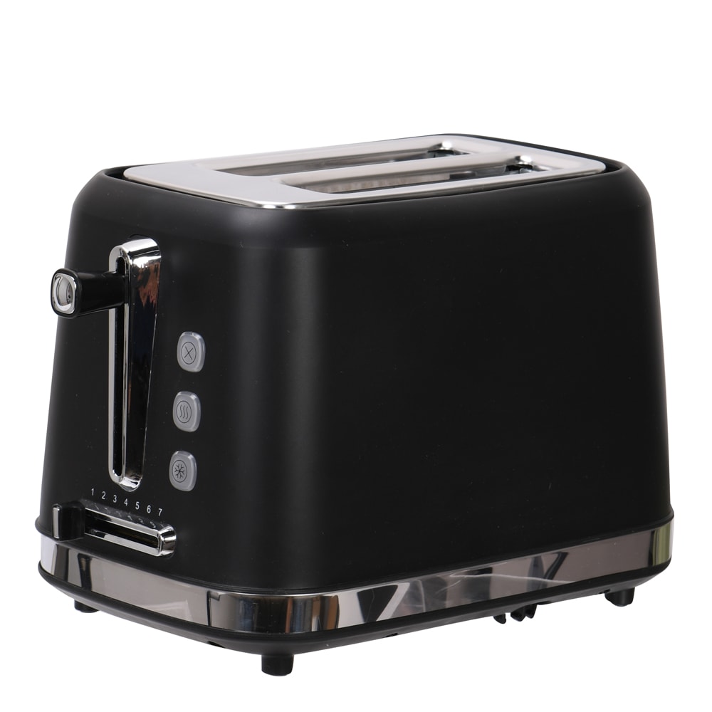 Ultimate Brödrost 2 skivor 25x19,5 cm Svart