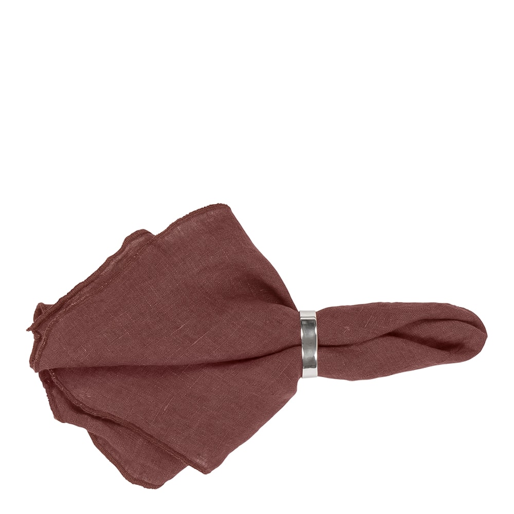 Gracie Tygservett 45x45 cm Aubergine