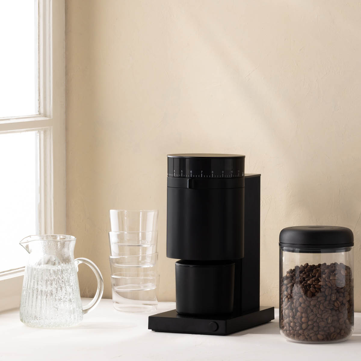 Opus Kaffekvarn Mattsvart