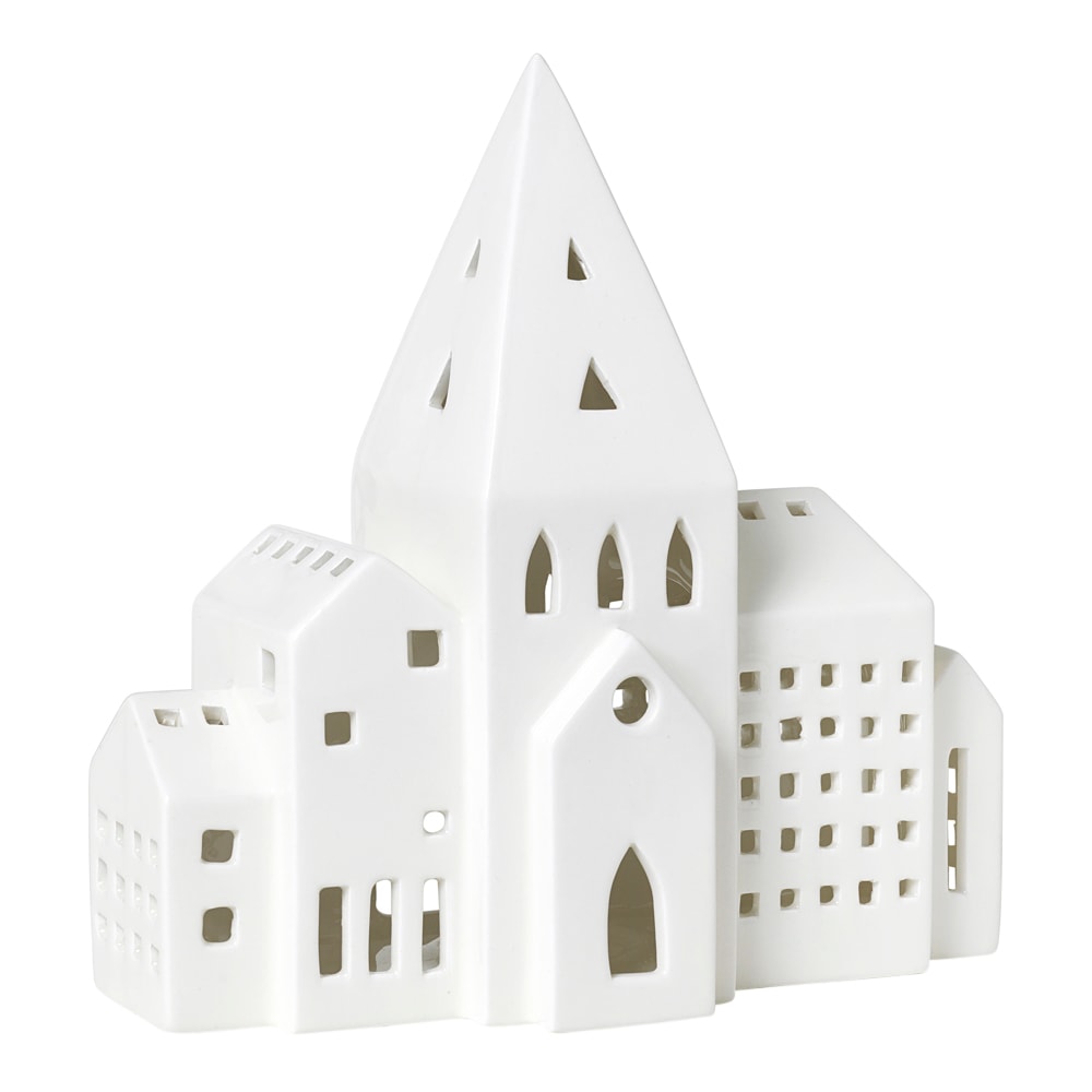 Urbania Ljuslykta City 21 cm Vit