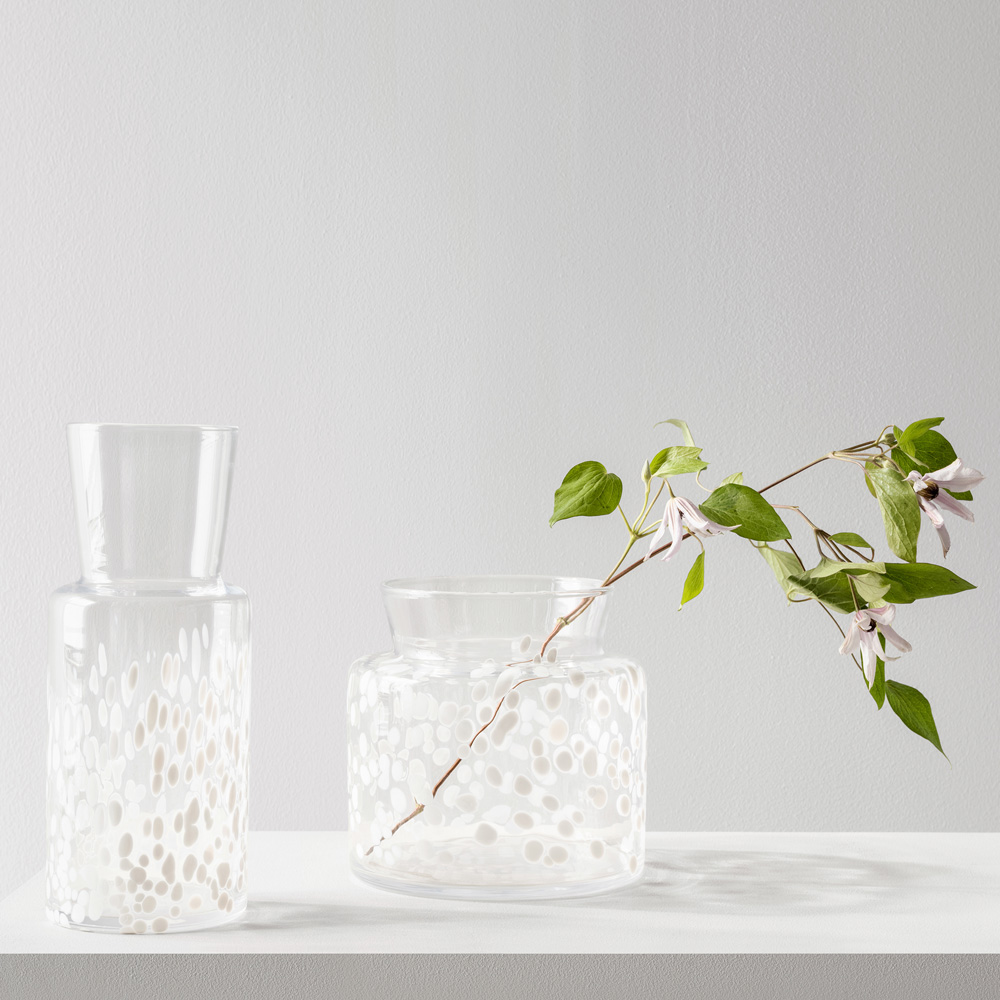 Meadow Vas vinter 19,5 cm Vit