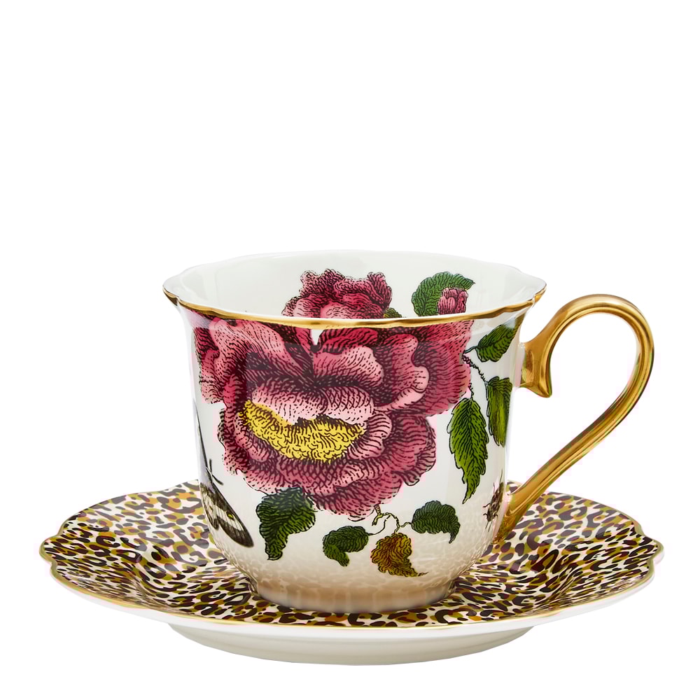 Creatures of Curiosity Tekopp med fat 25 cl White/Leo