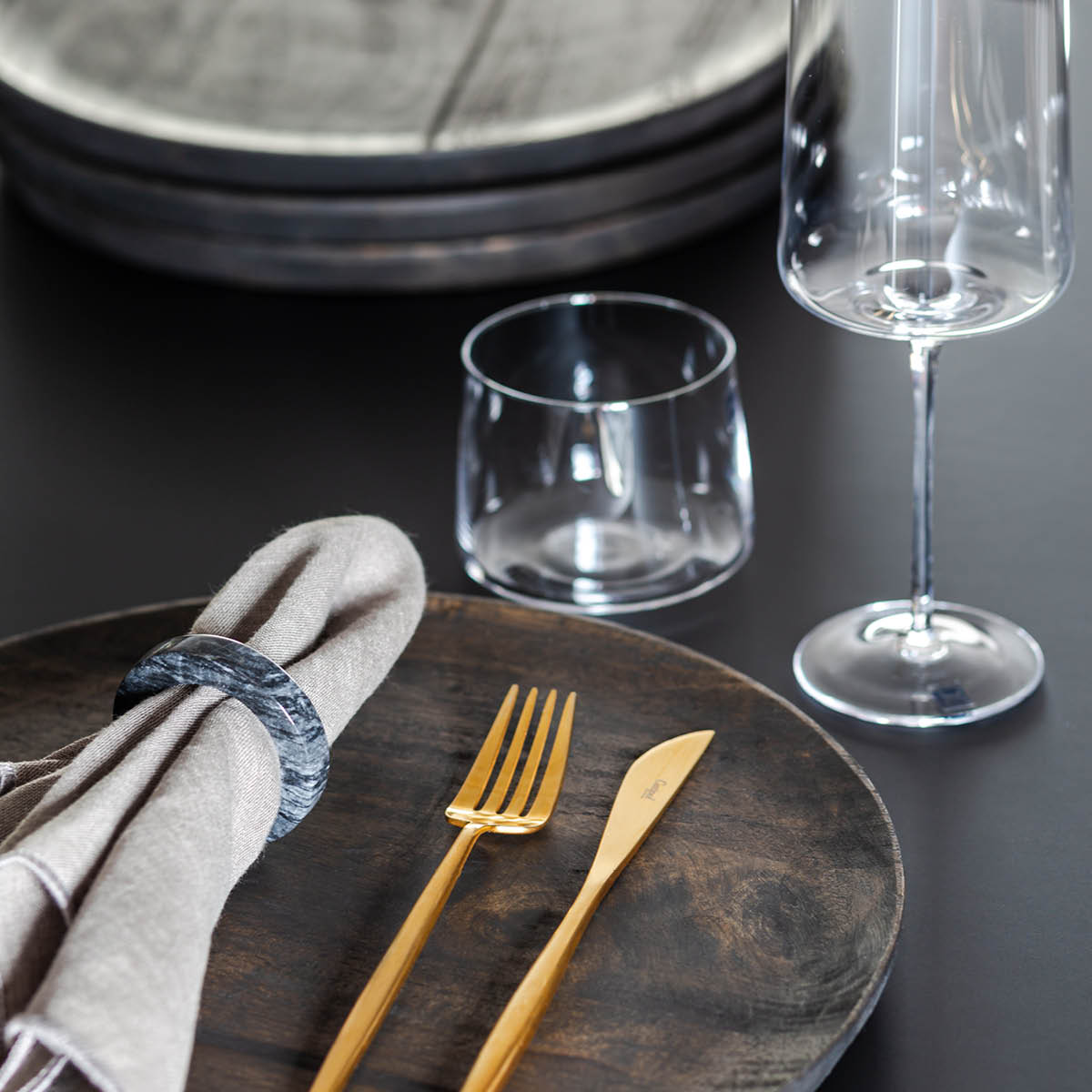 Trevare Tallrik 22 cm Svart