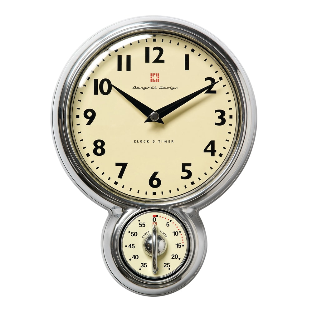 Bengt Ek Väggklocka och Timer 60 min