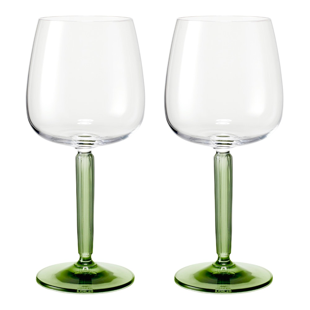 Hammersh?i Rödvinsglas 49 cl 2-pack Grön