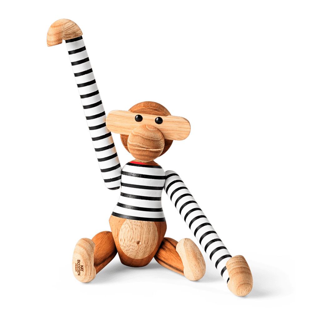 Kay Bojesen Apa x N?rgaard på Str?get Liten Vit/Svart