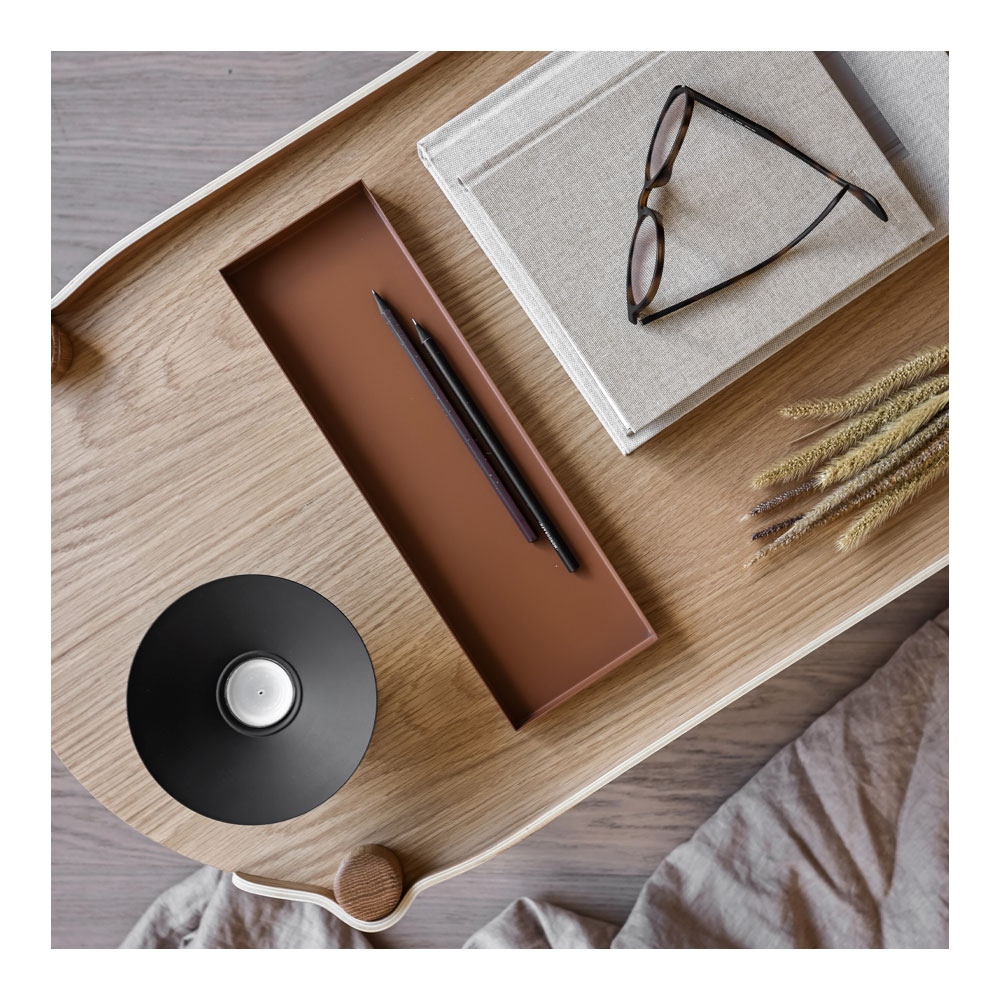 Uma Ljusstake 14x7 cm Svart