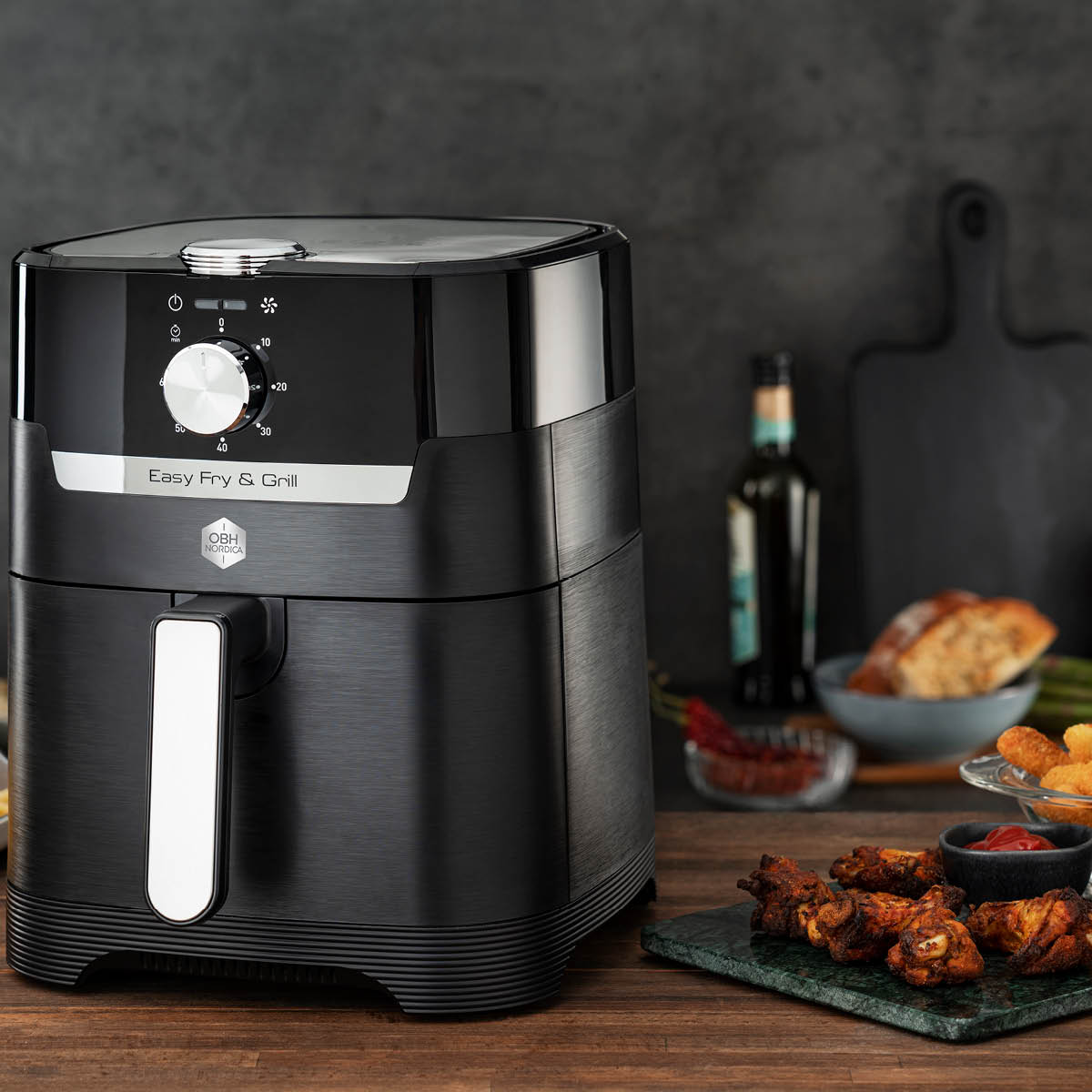 Easy Fryer classic 2In1 Svart