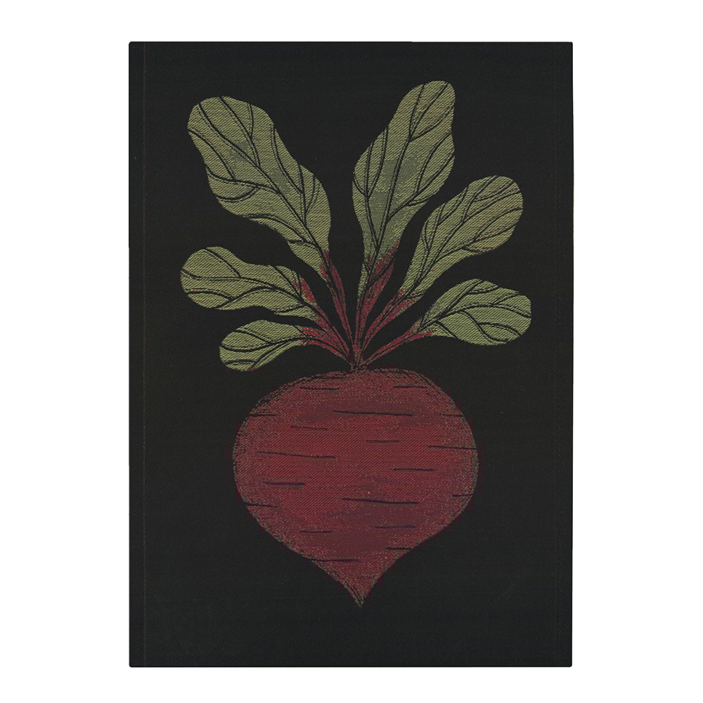Kökshandduk Rödbeta 35x50 cm Svart