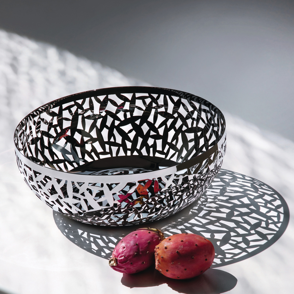 Cactus Fruktkorg 21 cm Silver