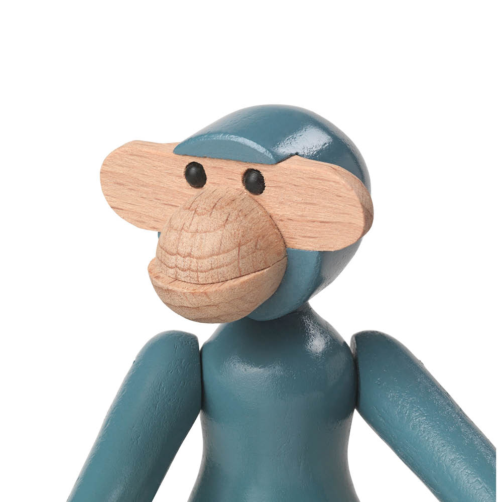 Apa Mini Vintage 9,5 cm Blå