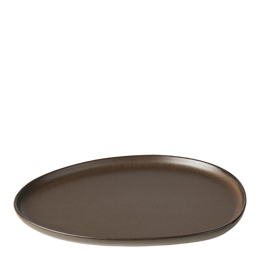 RAW Organic Tallrik 24x21 cm Metallic Brown