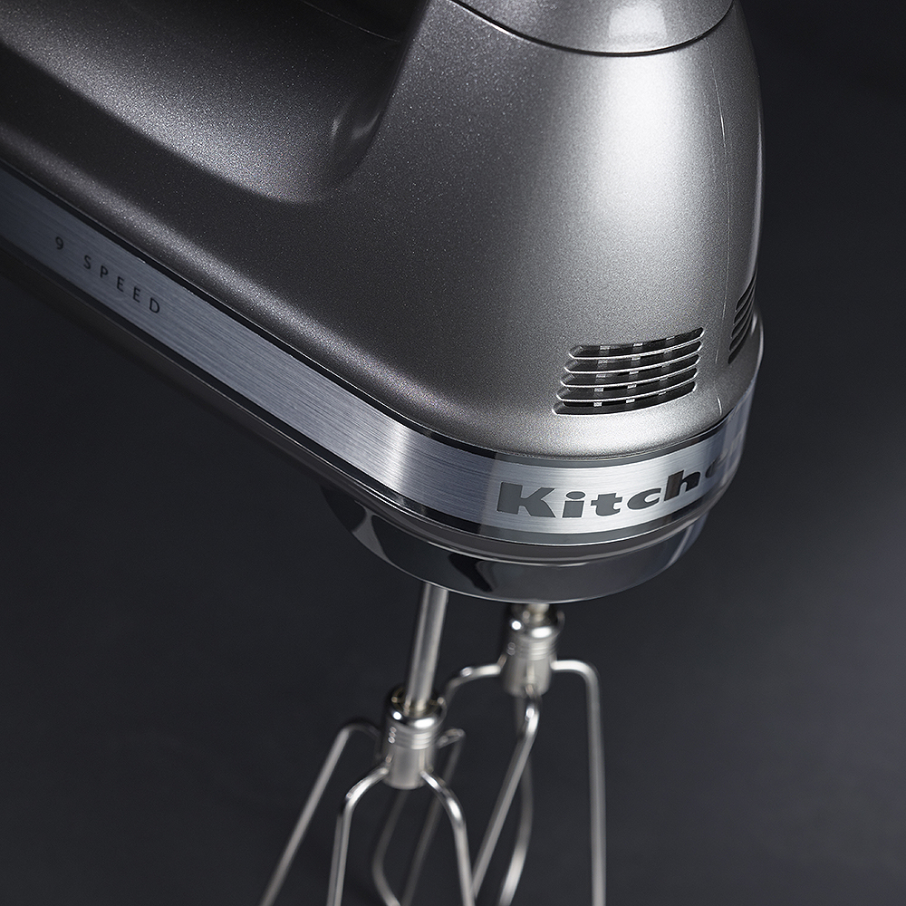 KitchenAid Midline Elvisp 9 hastigheter Silver Contour