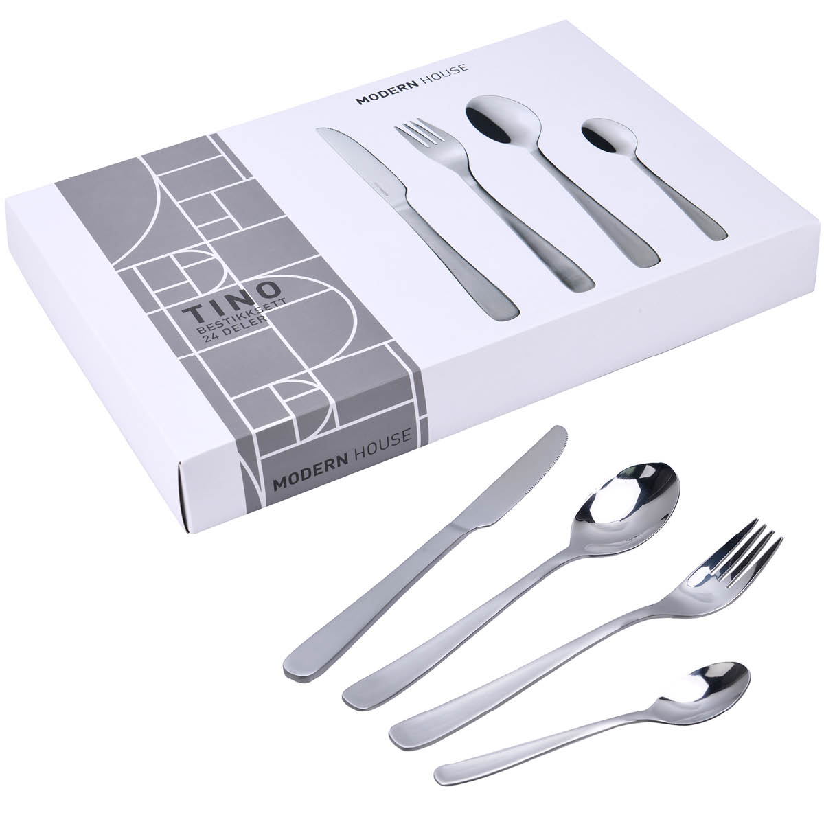 Tino Bestickset 24 Delar