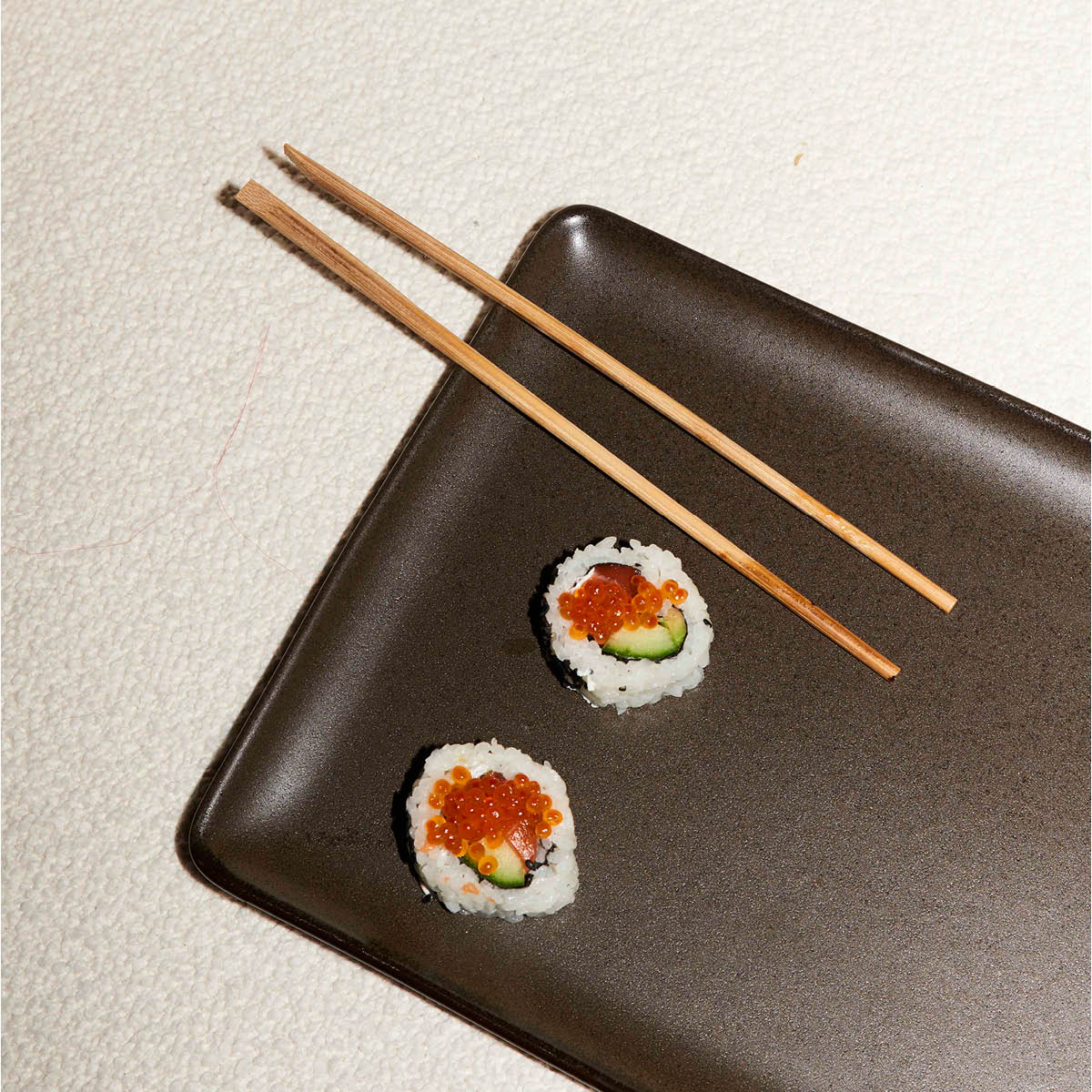 Raw Tallrik rektangul&auml;r 31,5x20 cm Brun Metallic