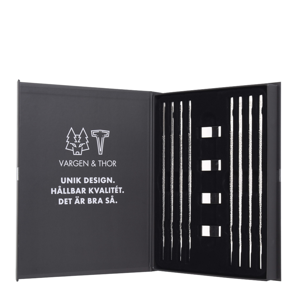 Kito Chopsticks 4-pack Gråfot Silver