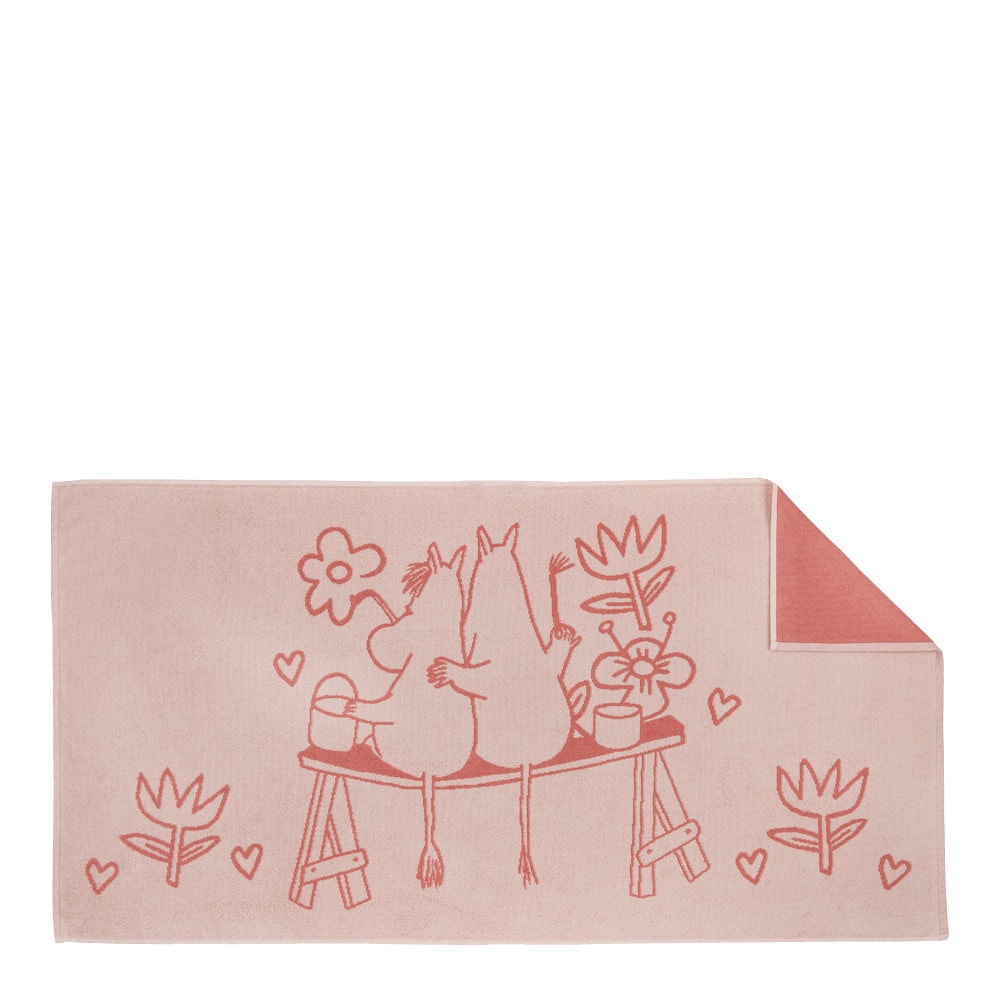 Mumin Badhandduk 70x140 cm Kärlek