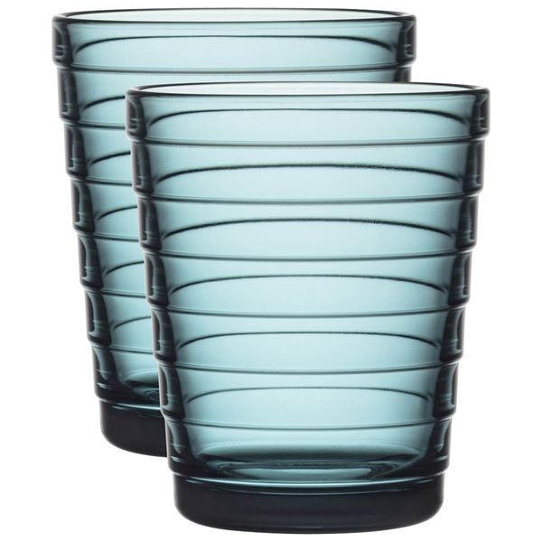 Aino Aalto Glas 22 cl 2-pack Havsblå
