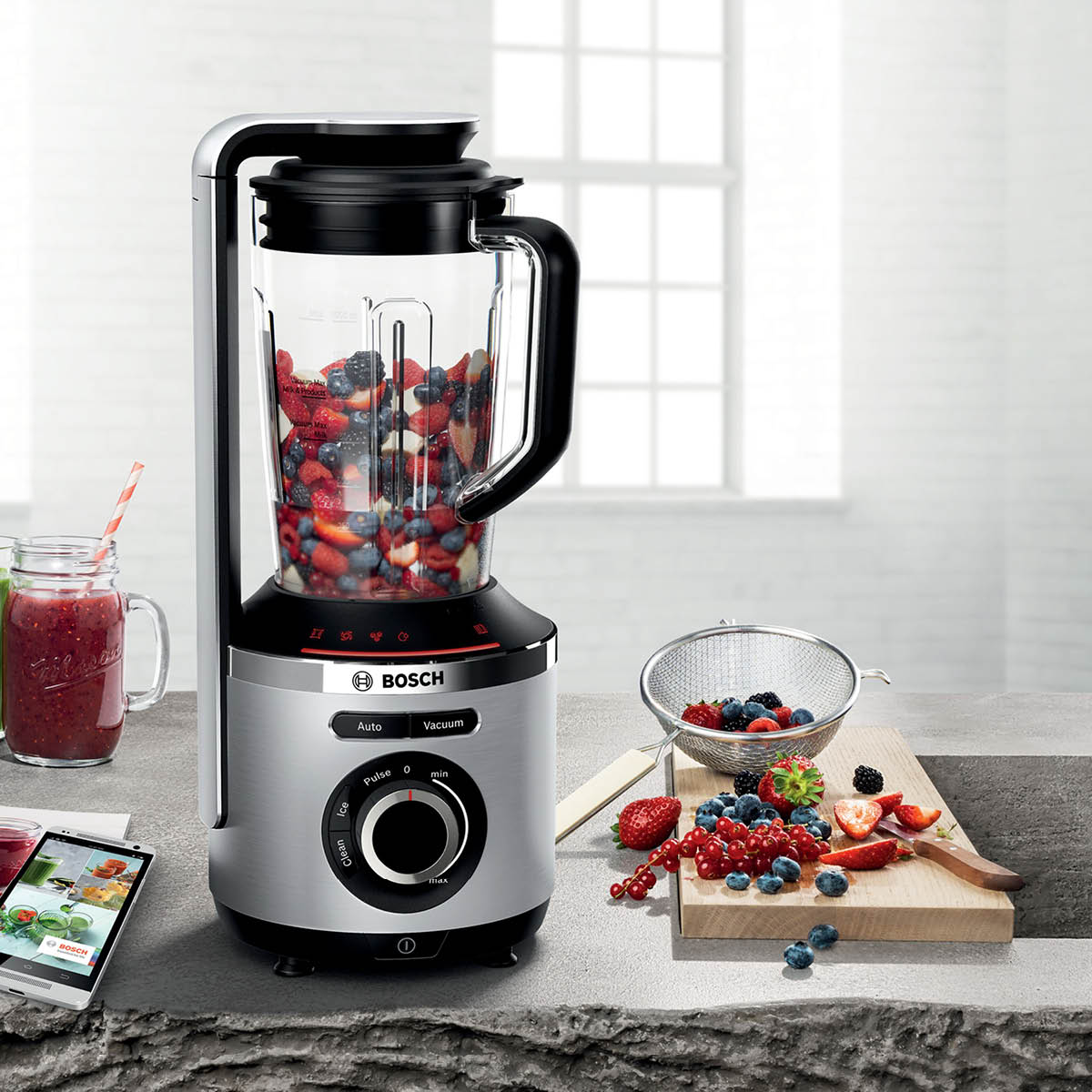 Bosch VitaMaxx Vakuumblender MMBV620M Rostfri