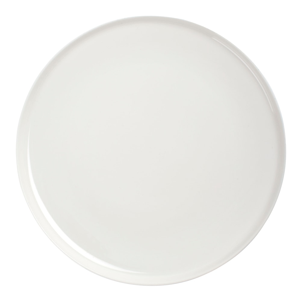 Oiva Tallrik flat 25 cm Vit