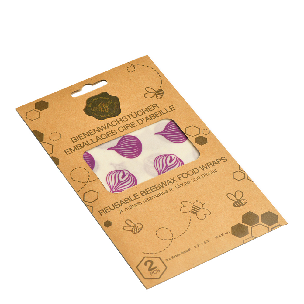 Bee's Wrap Biovaxpapper 2-pack Lökprint
