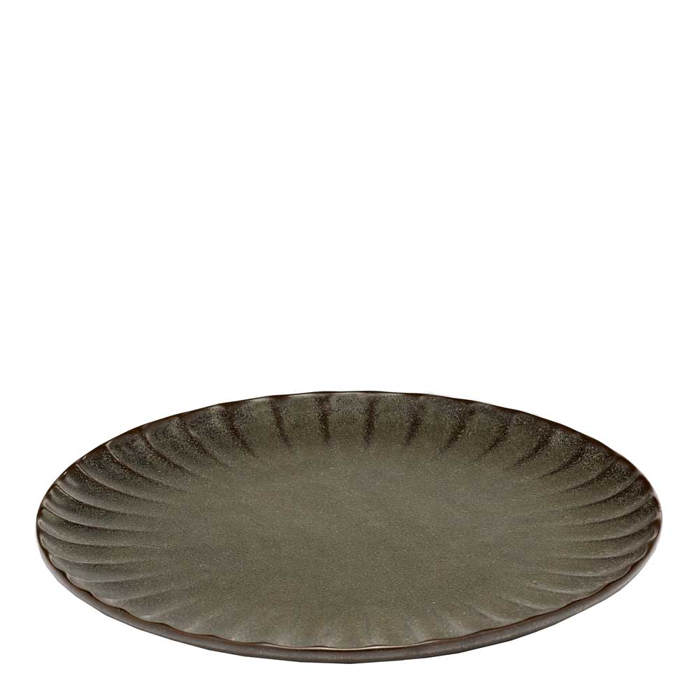 Inku Tallrik 18 cm Grön