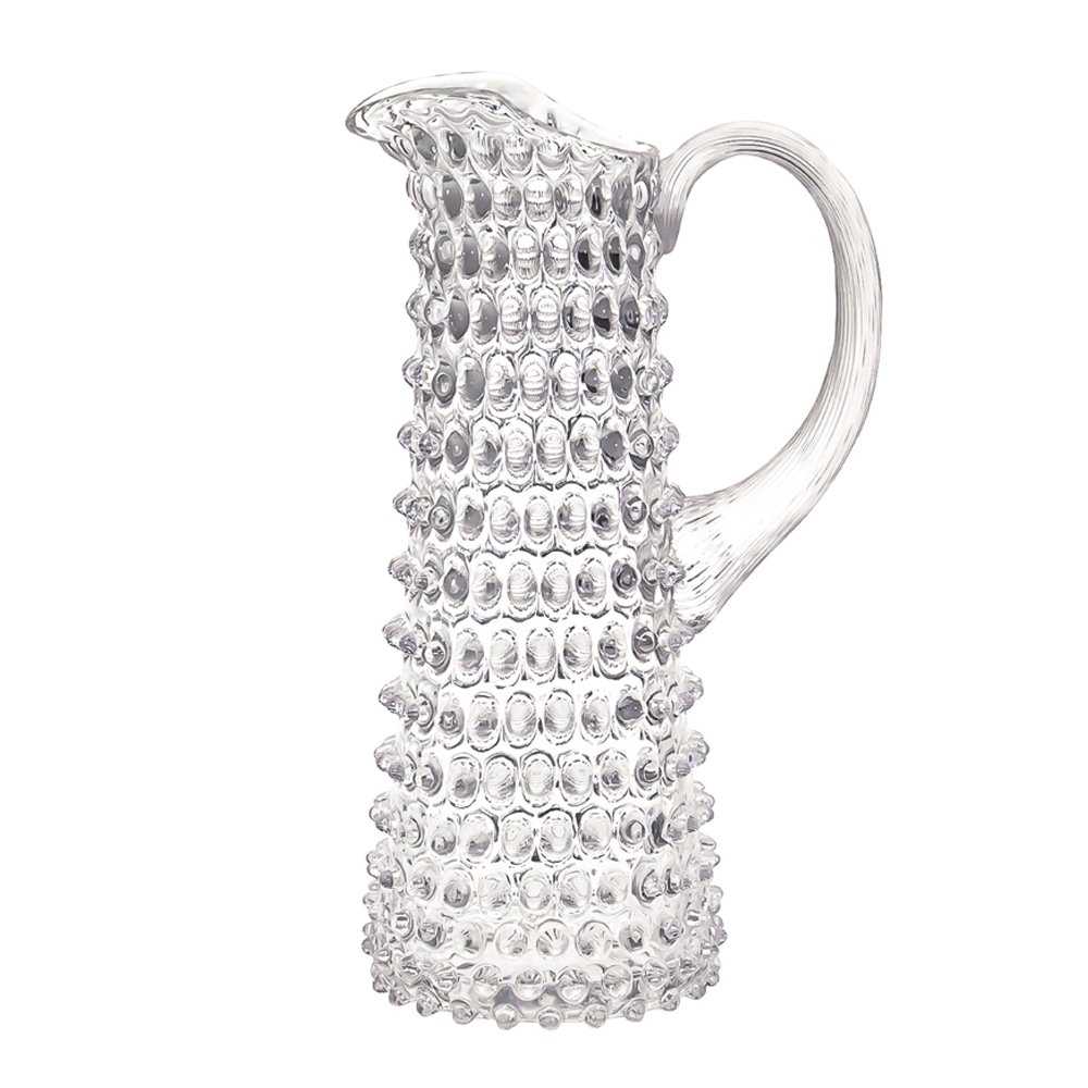 Hobnail Karaff Hög 1 L Crystal