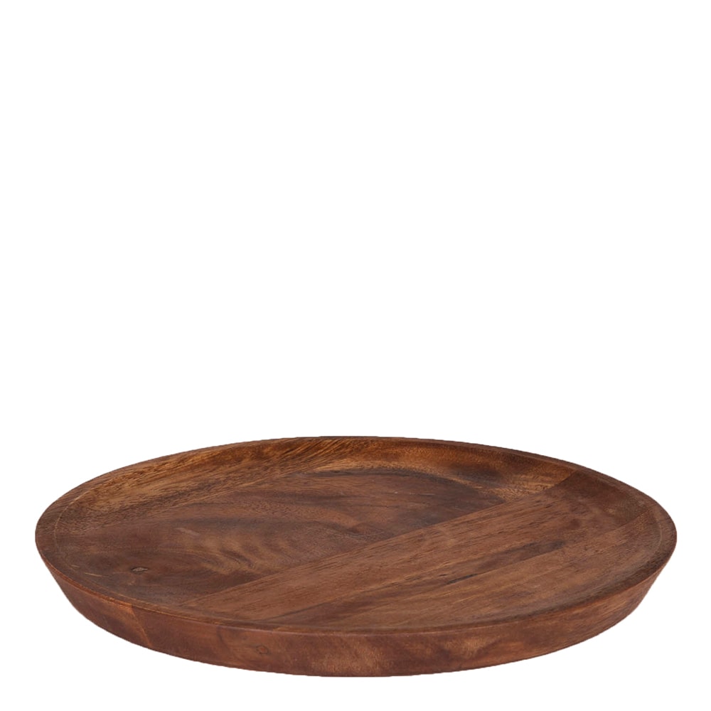 Trevare Tallrik 22 cm Mörk Brun