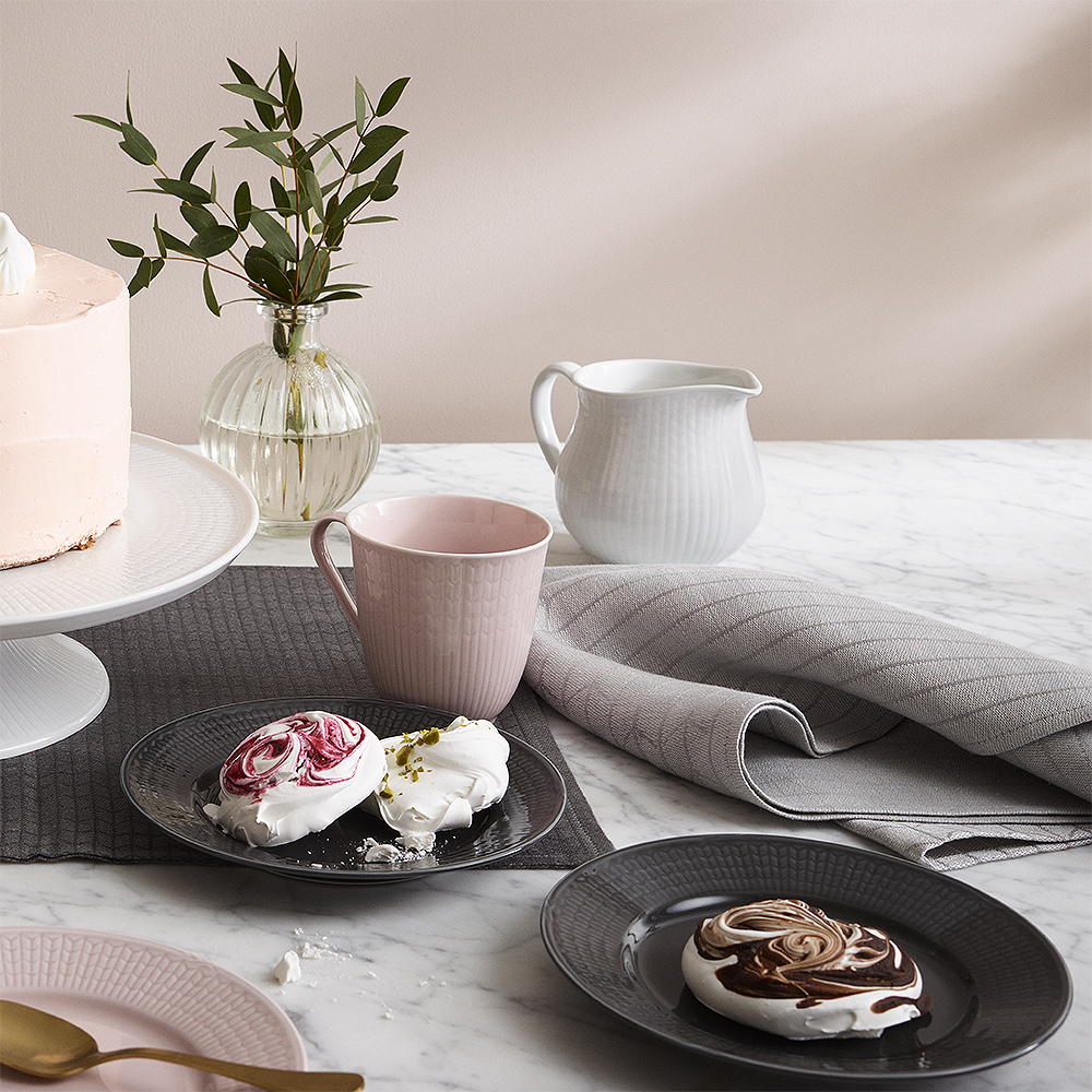 Swedish Grace Tallrik flat 21 cm Sten